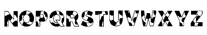 Bevan Regular Font UPPERCASE
