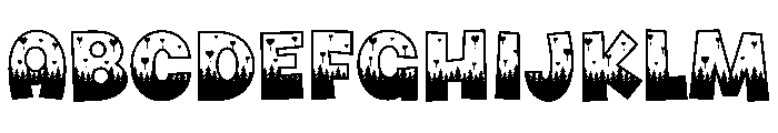 Bever Love Regular Font UPPERCASE