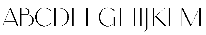 Bevera Regular Font UPPERCASE