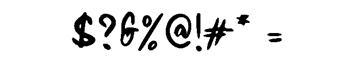Beverage Juice Font OTHER CHARS
