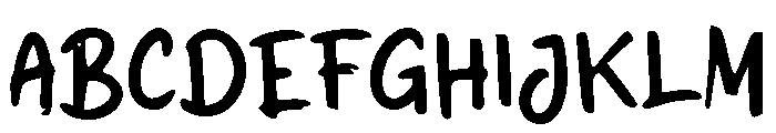 Beverage Juice Font UPPERCASE