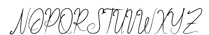 Beverly Sage Font UPPERCASE