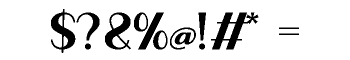 Beylla Font OTHER CHARS