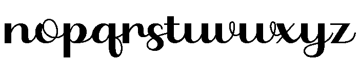 Beylla Font LOWERCASE