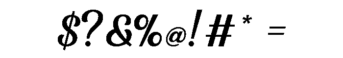 Beyloria Font OTHER CHARS