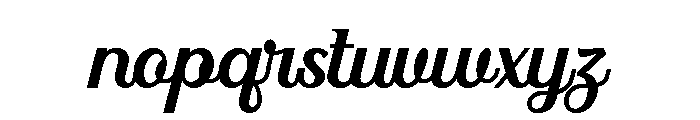 Beyloria Font LOWERCASE