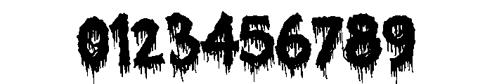 Beyond Black Metal Regular Font OTHER CHARS