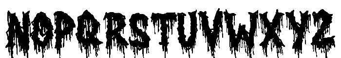 Beyond Black Metal Regular Font UPPERCASE