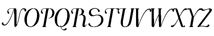 Beyore Regular Font UPPERCASE