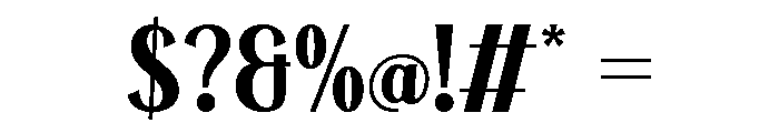 Beytone Font OTHER CHARS