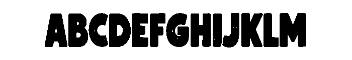 Bezaro Font UPPERCASE