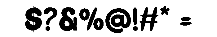 beargummy-Regular Font OTHER CHARS