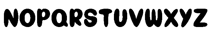 beargummy-Regular Font LOWERCASE