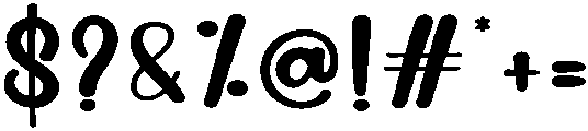 BEACH Regular otf (400) Font OTHER CHARS