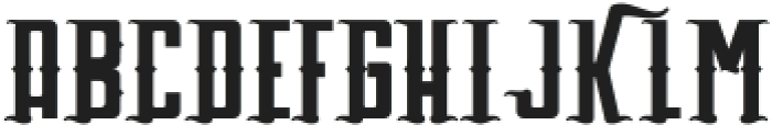 BEARD COWBOY ttf (400) Font LOWERCASE