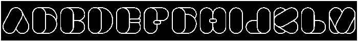 BEAUTIFUL-Inverse otf (400) Font UPPERCASE