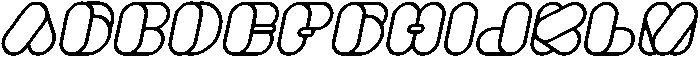 BEAUTIFUL otf (700) Font UPPERCASE