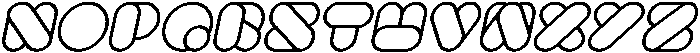 BEAUTIFUL otf (700) Font UPPERCASE