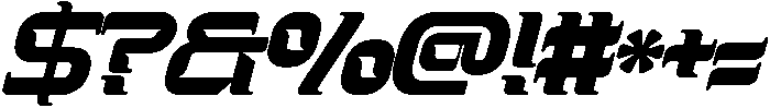 BECOME CRITICAL ITALIC otf (400) Font OTHER CHARS