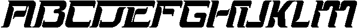 BECOME CRITICAL ITALIC otf (400) Font UPPERCASE