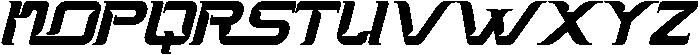 BECOME CRITICAL ITALIC otf (400) Font UPPERCASE