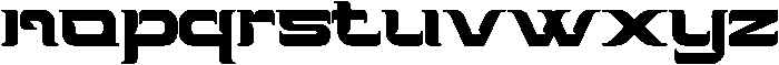 BECOME CRITICAL REGULAR otf (400) Font LOWERCASE