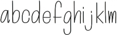 BEERRegular ttf (400) Font LOWERCASE