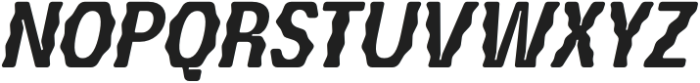 BEGERIGI Italic otf (400) Font UPPERCASE