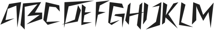 BEGINNING PRINCIPLE REGULAR otf (400) Font UPPERCASE