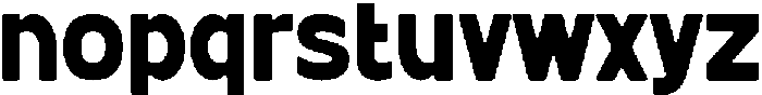 BEING ANOTHER SANS Regular otf (400) Font LOWERCASE