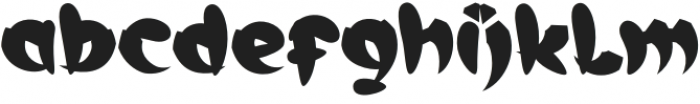 BEJO Regular otf (400) Font LOWERCASE