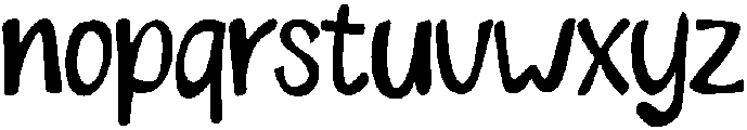 BELIEVE Regular otf (400) Font LOWERCASE