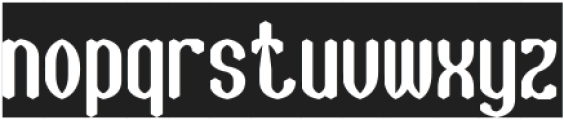 BELIEVE SYSTEM-Inverse otf (400) Font LOWERCASE