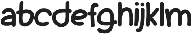 BELL Regular otf (400) Font LOWERCASE