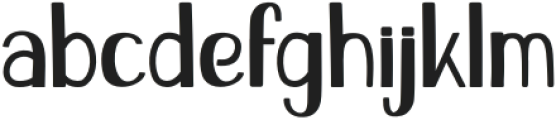 BELOVED HEART Regular otf (400) Font LOWERCASE