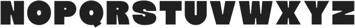 BERAT Regular otf (400) Font UPPERCASE