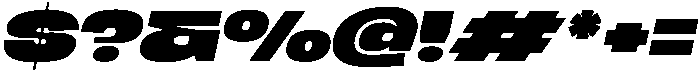 BERIER Black Oblique otf (900) Font OTHER CHARS