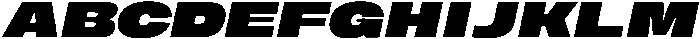 BERIER Black Oblique otf (900) Font UPPERCASE