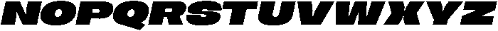 BERIER Black Oblique otf (900) Font UPPERCASE