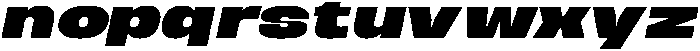 BERIER Black Oblique otf (900) Font LOWERCASE