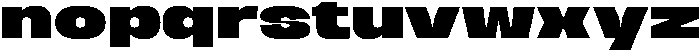 BERIER Black otf (900) Font LOWERCASE