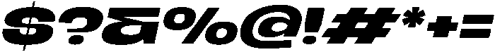 BERIER Bold Oblique otf (700) Font OTHER CHARS
