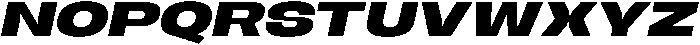BERIER Bold Oblique otf (700) Font UPPERCASE