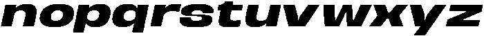 BERIER Bold Oblique otf (700) Font LOWERCASE