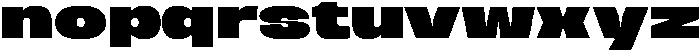 BERIER Extra Black otf (900) Font LOWERCASE