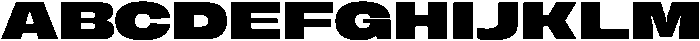 BERIER Extra Bold otf (700) Font UPPERCASE