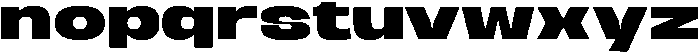 BERIER Extra Bold otf (700) Font LOWERCASE