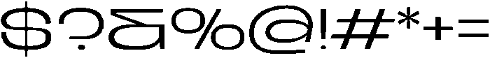 BERIER Extra Light otf (200) Font OTHER CHARS