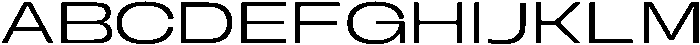 BERIER Extra Light otf (200) Font UPPERCASE