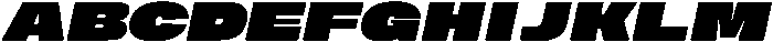 BERIER Fat Oblique otf (800) Font UPPERCASE